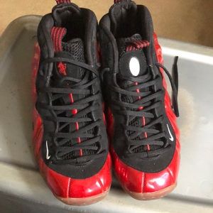 Retro Nike Red Sneakers